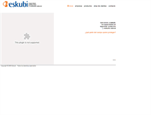 Tablet Screenshot of eskubi.com